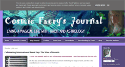 Desktop Screenshot of news.cosmictarot.co.uk